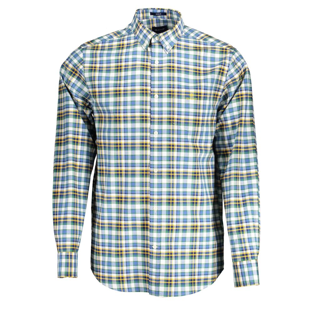 Gant Blue Men's Cotton Shirt